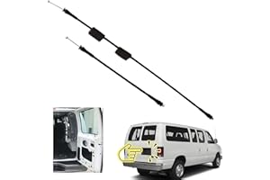 Unikpas Door Latch Cable Compatible for Ford E150 E250 E350 E450 E550 Van Rear Right Cargo Door Replacement Cable 8C2Z15431A02C