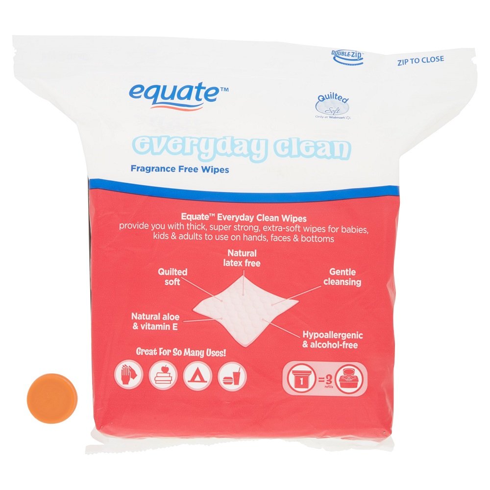 equate everyday clean wipes