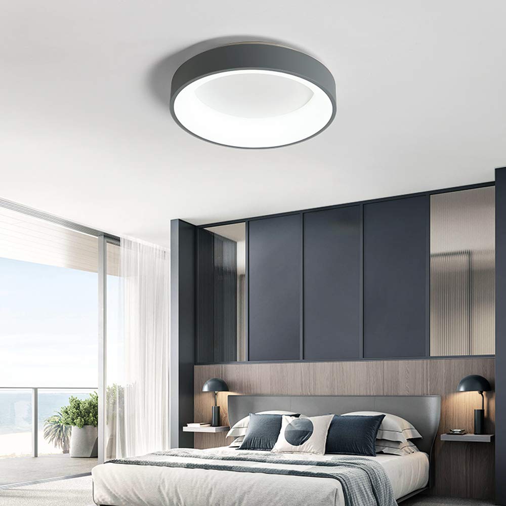 Plafón Led Techo Redondo Lámpara Techo Dormitorio Salón Lámpara de
