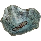 Uttermost Teo 3-Piece Caribbean Blue Wood Wall Art Set