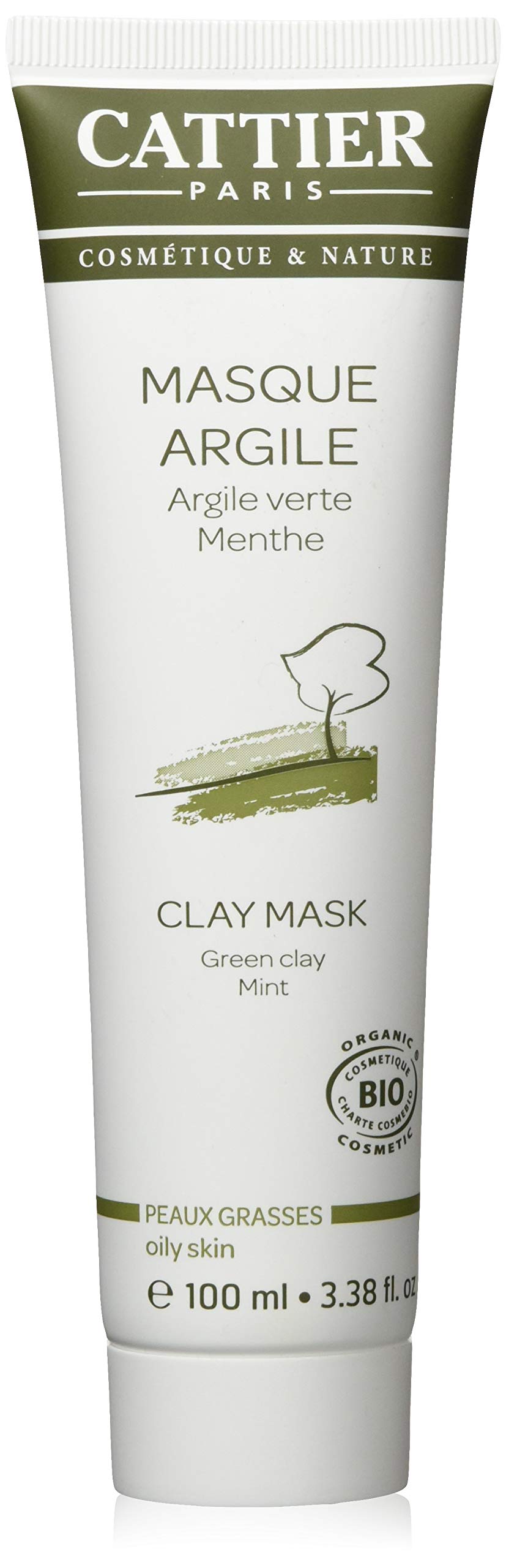 Maschera all'argilla verde e menta Cattier