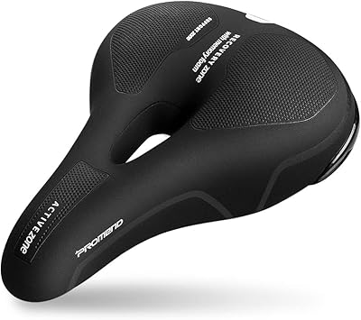 Outerdo Memory Sponge Bike Saddle Breathable Bike Seat Soft