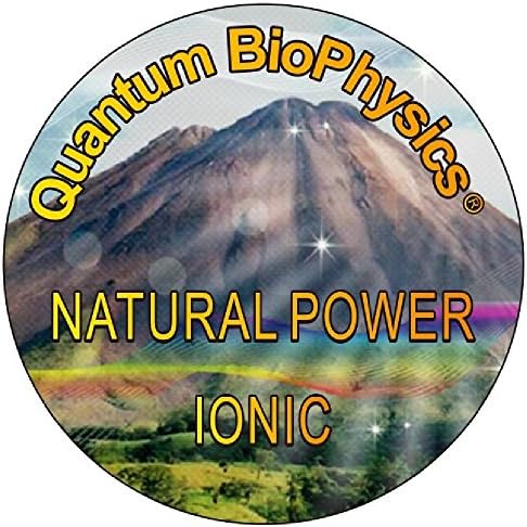 1 - NATURAL POWER IONIC Alpha Spin Disc 7k Neg Ions fm Quantum BioPhysics® EMF Disc Protector