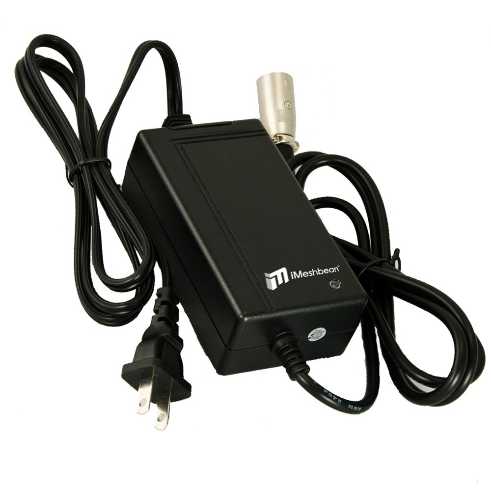 scooter battery charger 24V 1.5A 3Prong XLR Sports