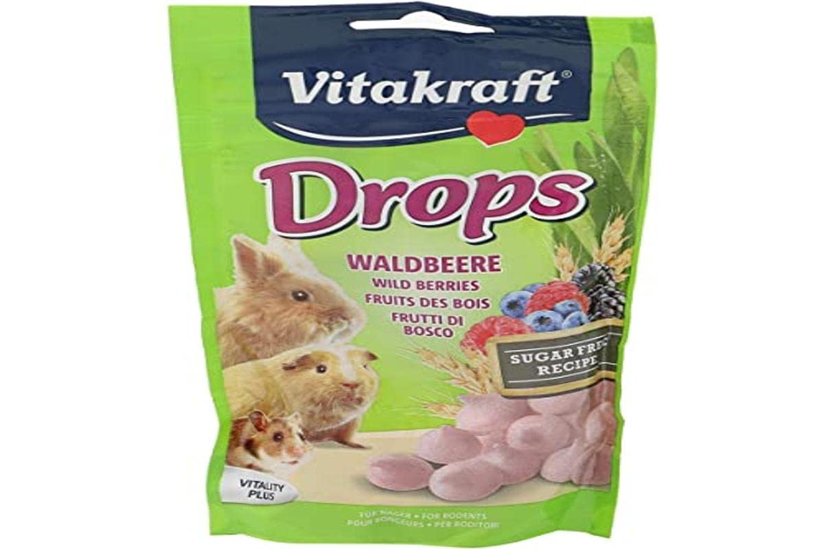 Vitakraft Rabbit Drops Wild Berry Drops