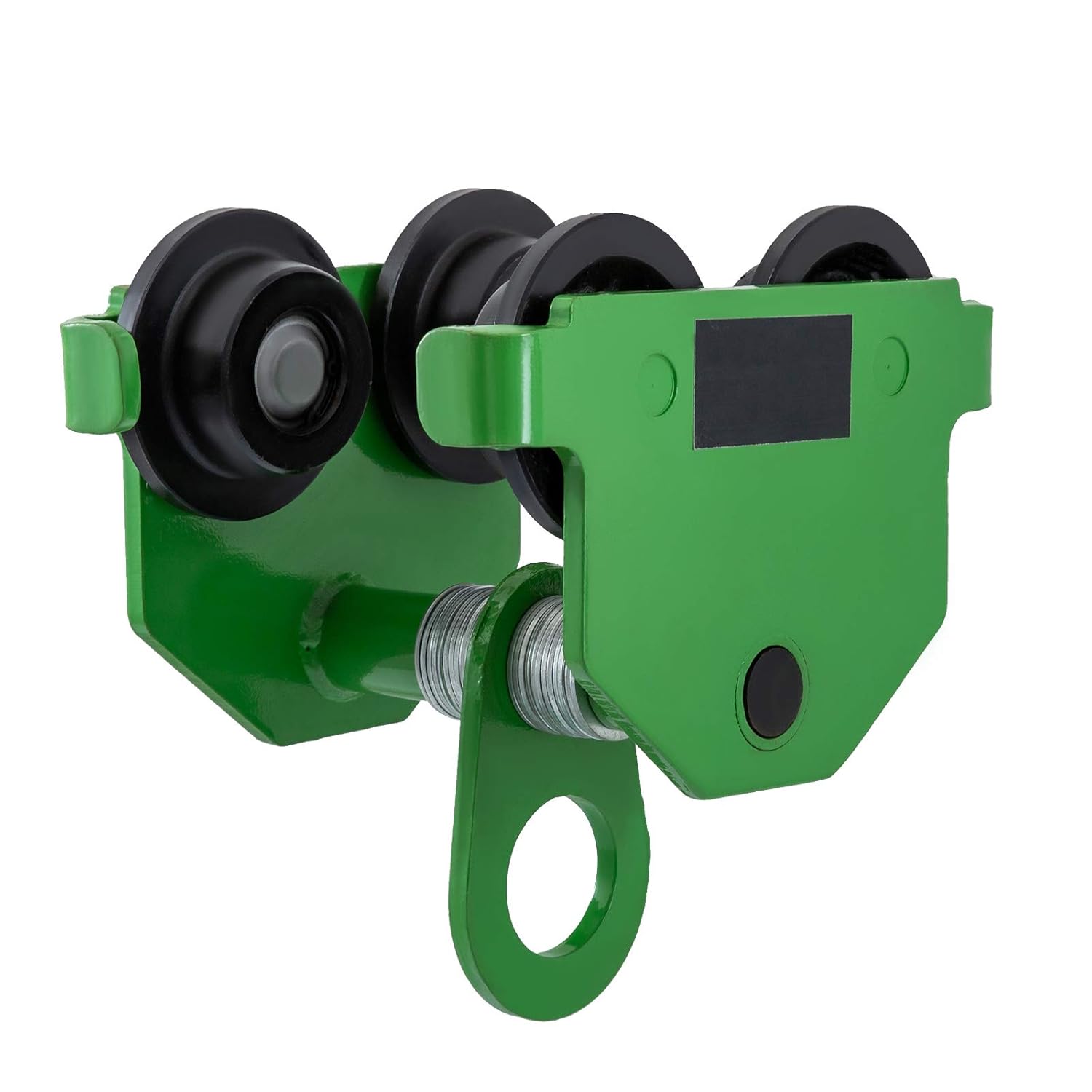 FlowerW 0.5 Ton Push Beam Trolley 1100Lbs Capacity Adjustable Steel