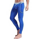ARCITON Men's Low Rise Leggings Long Johns Thermal Pant