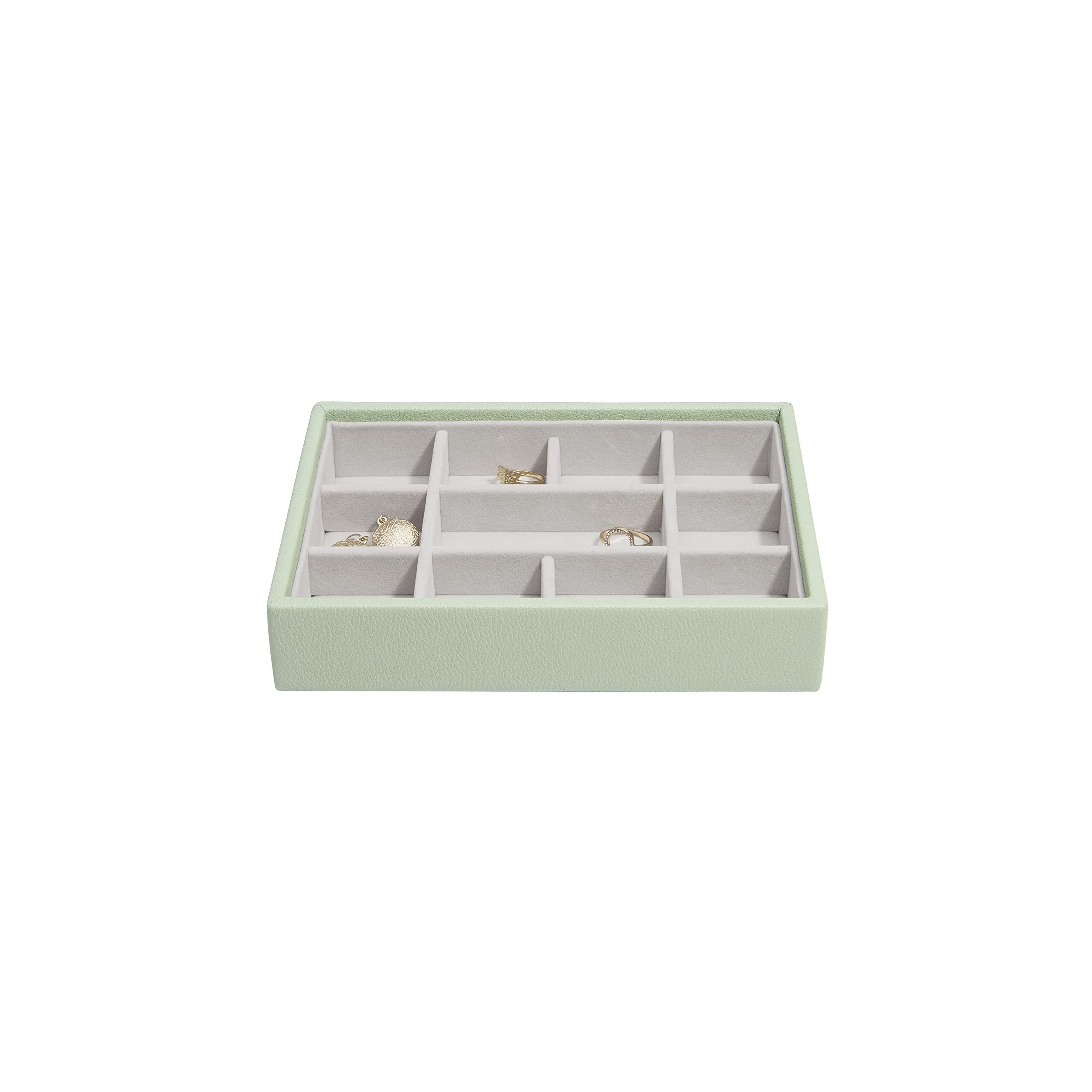 Stackers Sage Green Jewellery Box Trinkets Layer