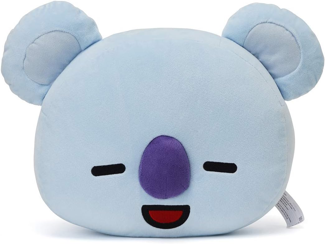Lerion BT-S 11.8 Inches Smile Pillow Doll Plush Small Plush Puppets Toy Bangtan Boys Throw Pillow Cushion Pillows for Kids (Koya)