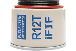 iFJF Marine Fuel Water Separator Element of R12T Fuel Filter/Water Separator 120AT NPT ZG1/4-19 Fits Diesel Engine Replaces S3240 18-7947