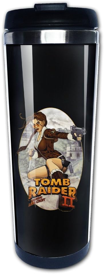 Tomb Raider Video Game Stainless Steel Vacuum Coffee Cup Mug