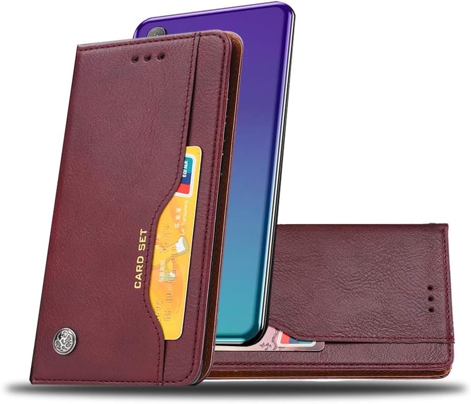 EROYAL for Samsung Galaxy A71 Case,Premium Leather Flip Cover Multi-function Slot Shockproof Wallet [Magnetic Closure][Card and Cash Slots] [Kickstand] Case for Samsung Galaxy A71