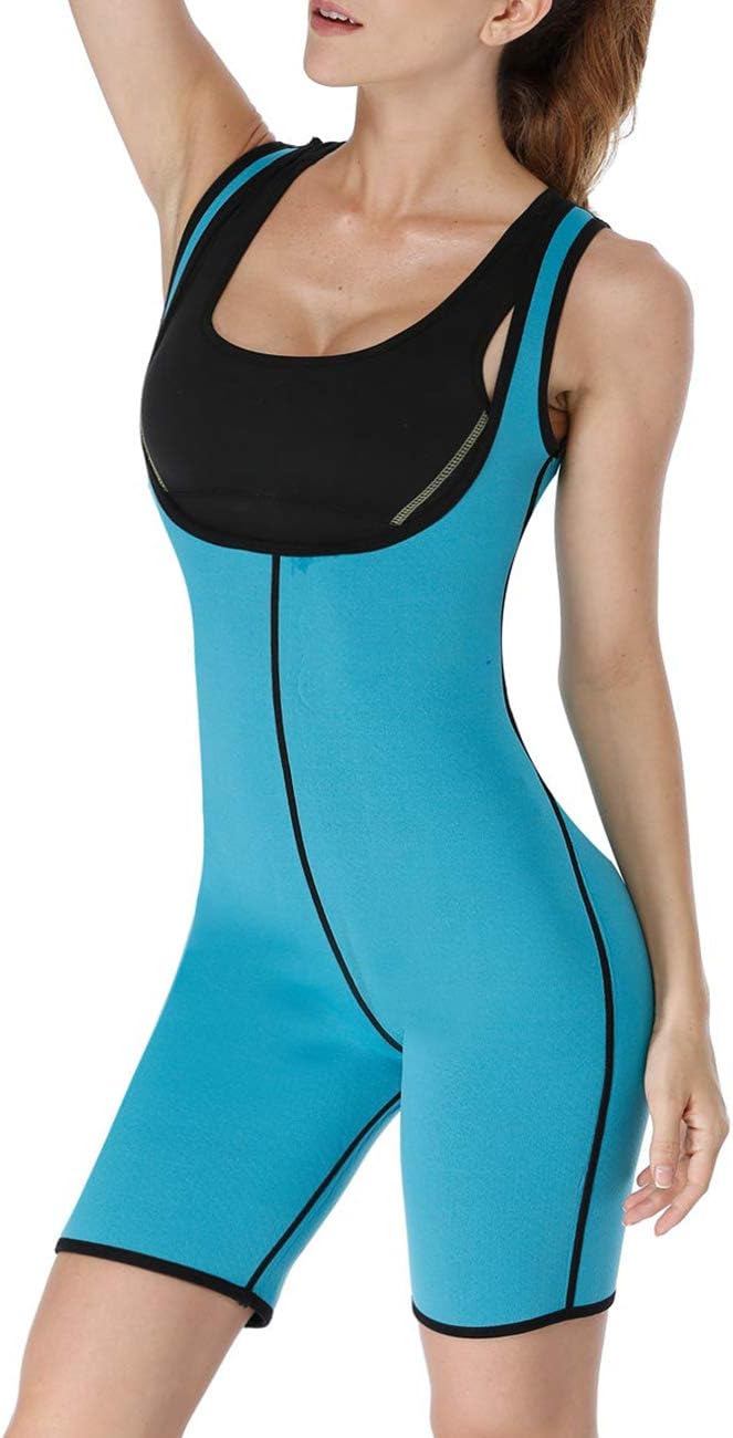RIBIKA Sauna Suit for Women Neoprene Slimming Vest Body Shaper Sweat Vest for Weight Loss