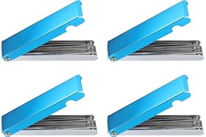 HARFINGTON 4pcs Torch Tip Cleaner 12 Wire Stainless Steel Carb Cleaning Kit with a Flat File for Carburetors Cleaning Engine 
