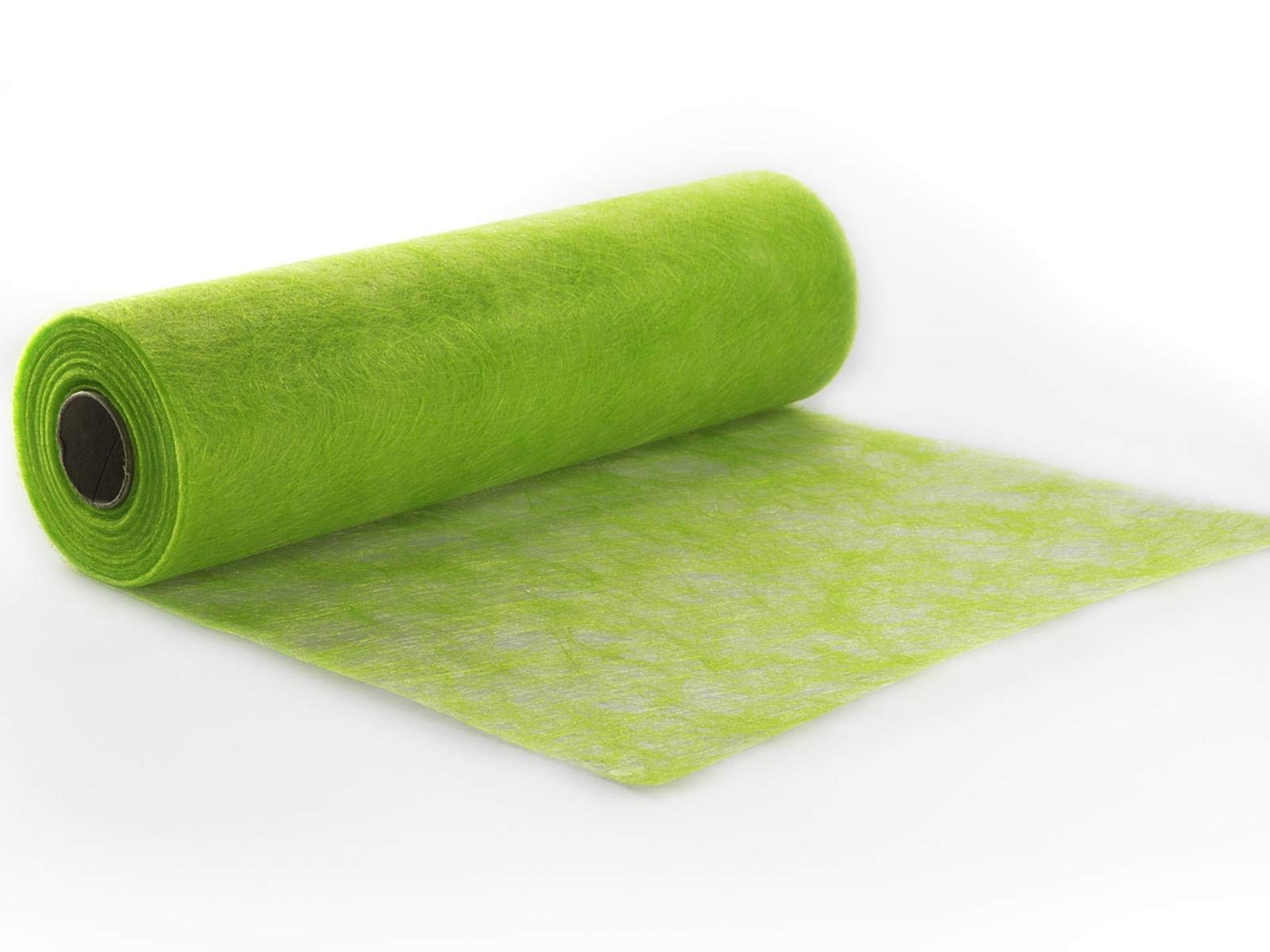 Protinam 6280 Kiwi Green Fleece Table Runner, 30 cm x 20 m — image 1