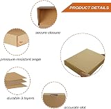 RLAVBL 25 Cardboard Boxes Brown Shipping Box 330x254x51 mm 13x10x2 in view 4