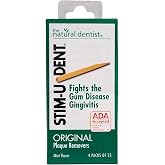 Stim-u-dent Plaque Removers Mint 25 Ea (4 Pack)