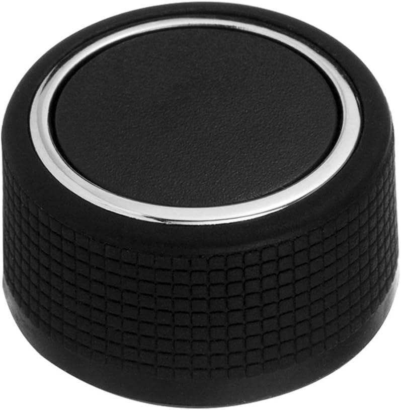 Rear Audio Radio Control Knob Button Replacement Fit For 07-13 Chevy Tahoe Silverado Suburban GMC Sierra Yukon Cadillac Buick (1 Piece): Automotive