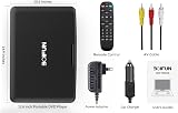 BOIFUN 17.5 Portable DVD Player 15.6 Large HD Screen 6hr Battery USB/SD view 9