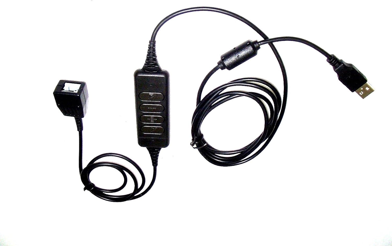 thumbnail interactive-video image 1 of Call Center Headset With RJ9 Jack & 3.5 Connectors For Landline Deskphone Cell Phone PC Laptop 1 of 11