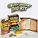 Discover with Dr. Cool Dig for Gold Science Kit - Dig Up Real Pyrite Nuggets (Fool's Gold)