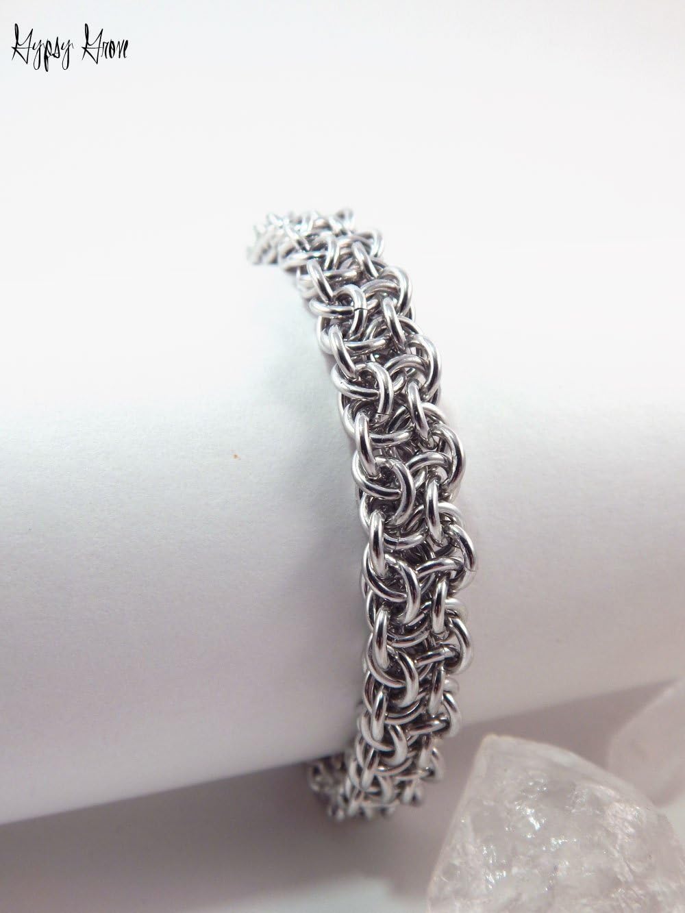 Small Vipera Berus Chainmaille Bracelet