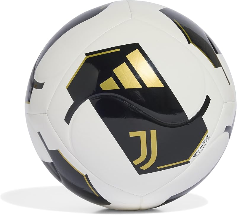 Unisex Adulto Juventus Home Club Recreation Ball, White/Black, 5 — foto 1 de 4