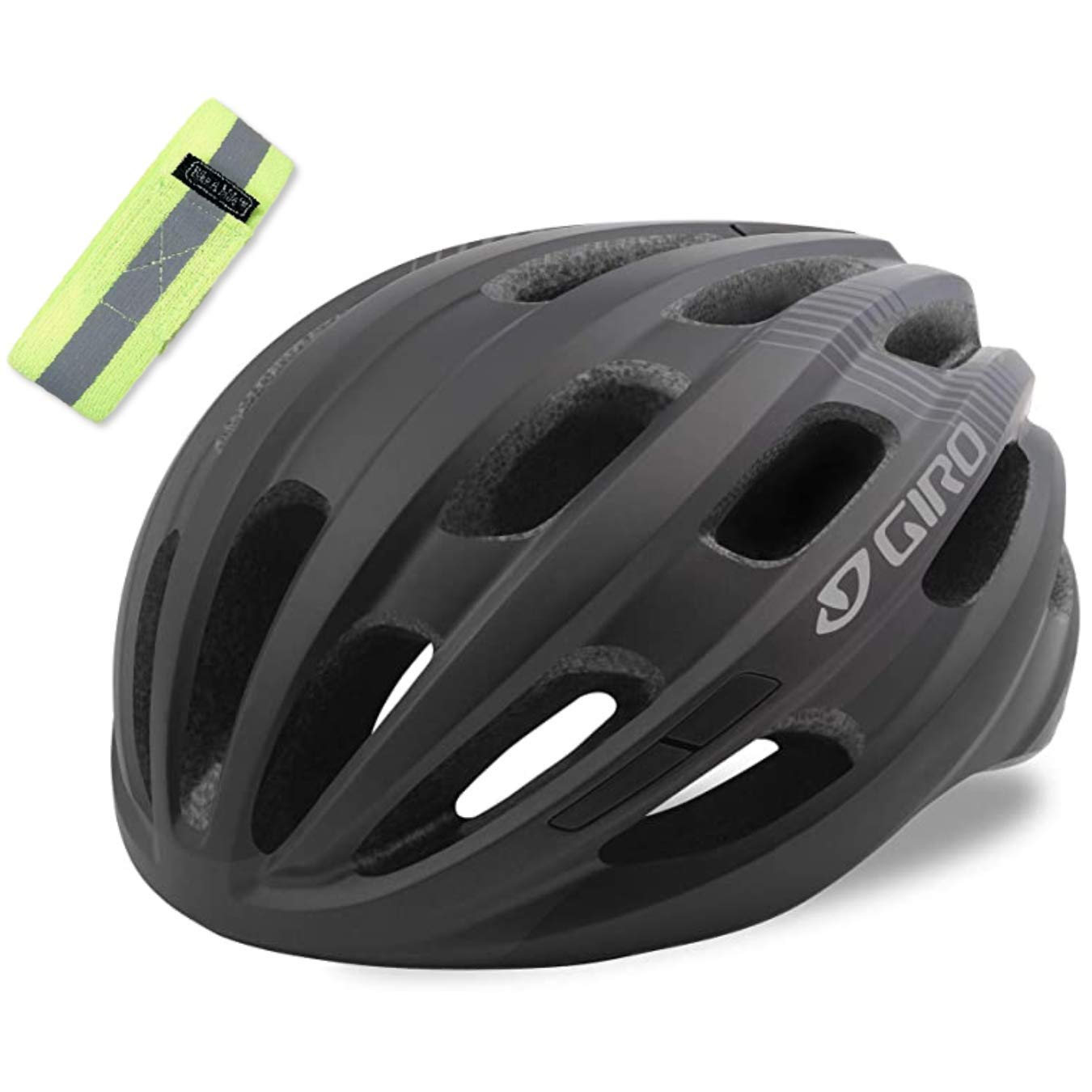 Giro Helmet Giro Cycling Isode MIPS Adult Road Bike Helmet, Bicycle Helmet with A Reflective Armband