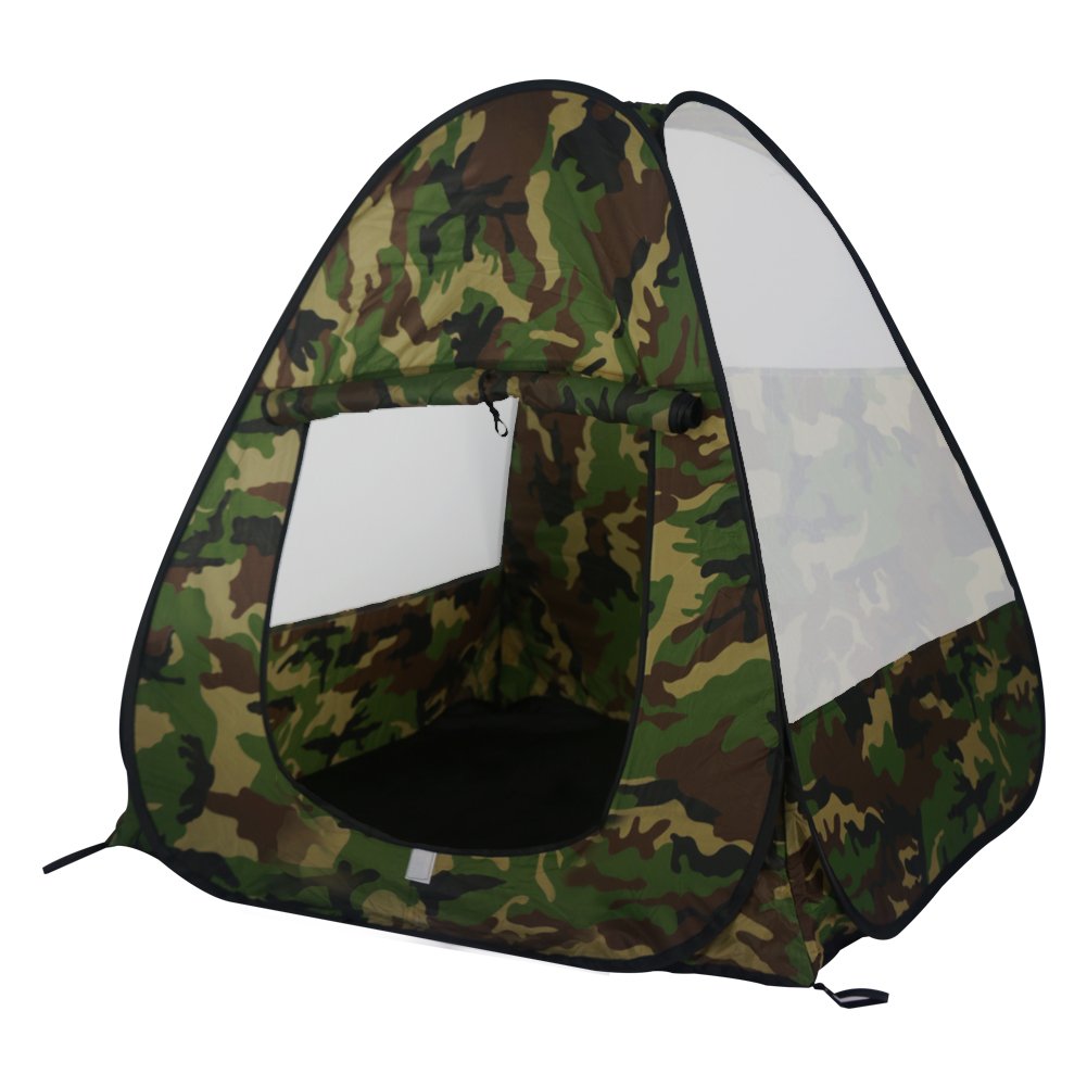 Nuheby Kids Tent Play Tent for Kids Garden Toys Foldable Playhouse Tent Girls with Cool Camouflage Pattern Design Outdoor toys Boy Tent for 3 4 5 Years Old