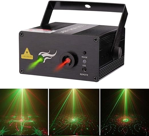 Luces de discoteca, luces de la caja de la discoteca a distancia ...