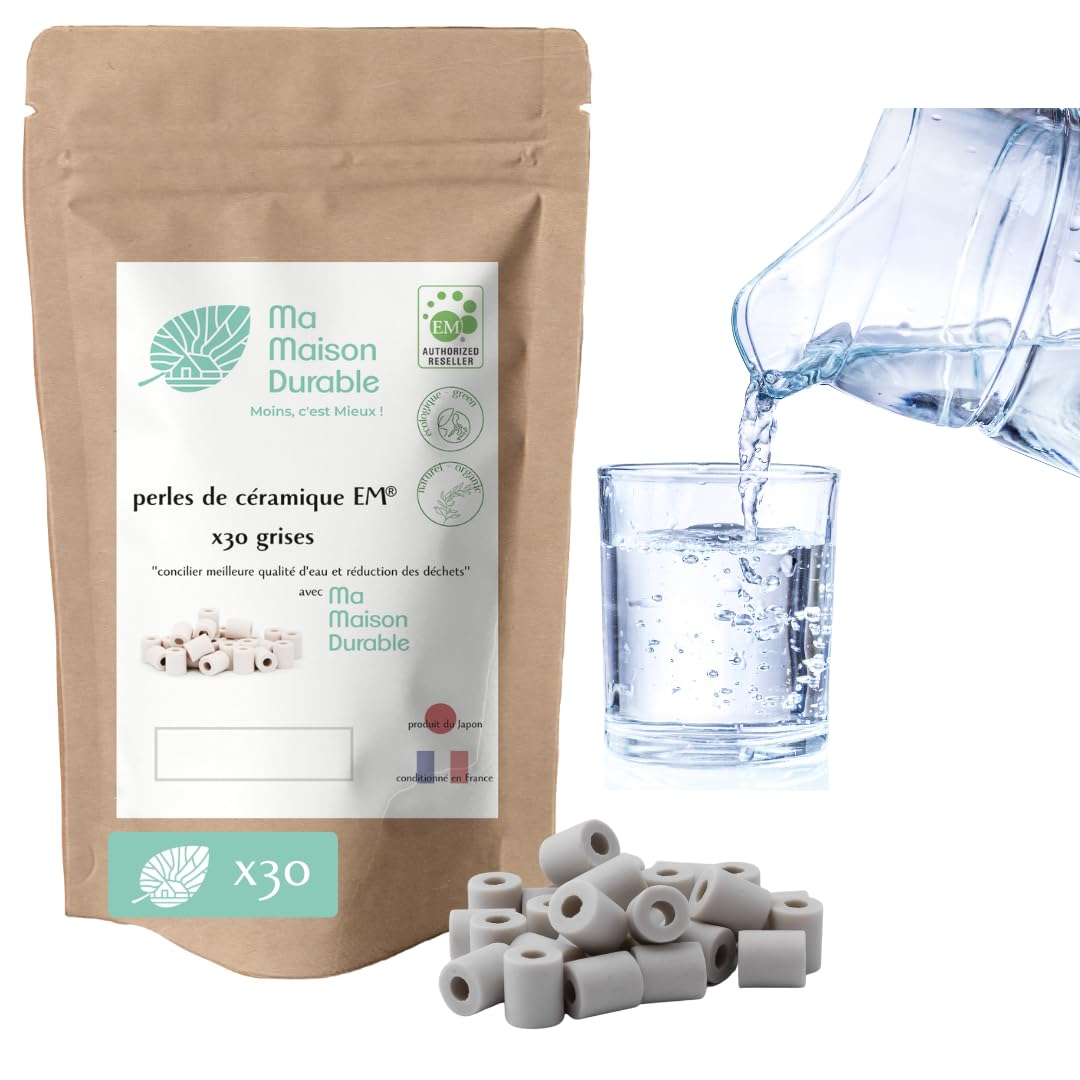 Ma Maison Durable Water Purification Unit with 30 x EM® Grey Ceramic Beads