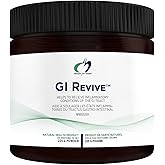 Designs for Health GI Revive Powder - Gut Health with Slippery Elm, Cat's Claw, L-Glutamine, Marshmallow - Non-GMO Drink Add-