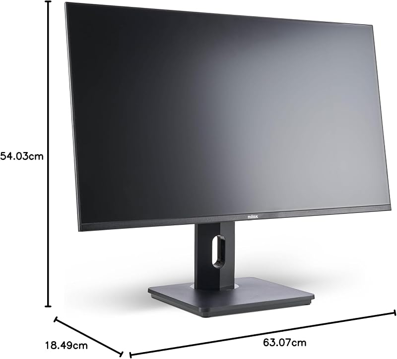 NXM27REG02 Monitor, 27', Regulable, HDMI, DP y MM, Negro