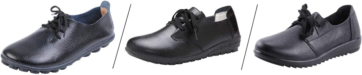 Optimal Women Work Leather Pump Shoes Non Slip