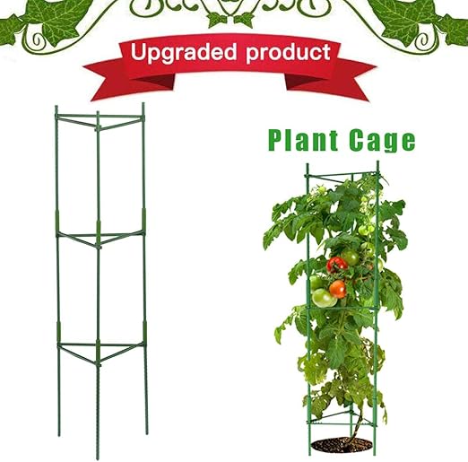 Robustos Postes de Soporte para Plantas de Jardín Jaula para ...