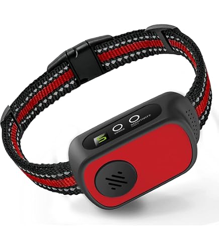 No-Shock Bark Collar For Small Dogs - Smart Rechargeable Anti-Bark Collar With Beep & Vibration Modes