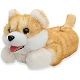 Onmygogo Fuzzy Winter Animal Dog House Slippers for Men and Women