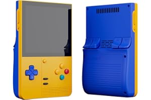 Retroid Pocket Classic Retro Handheld Game Console, 3.92" OLED Touchscreen, Portable Android Gaming Handheld with 6+128GB, 5000mah Battery, Android 14, WiFi 5 Classic Games Console (PKM Yellow)