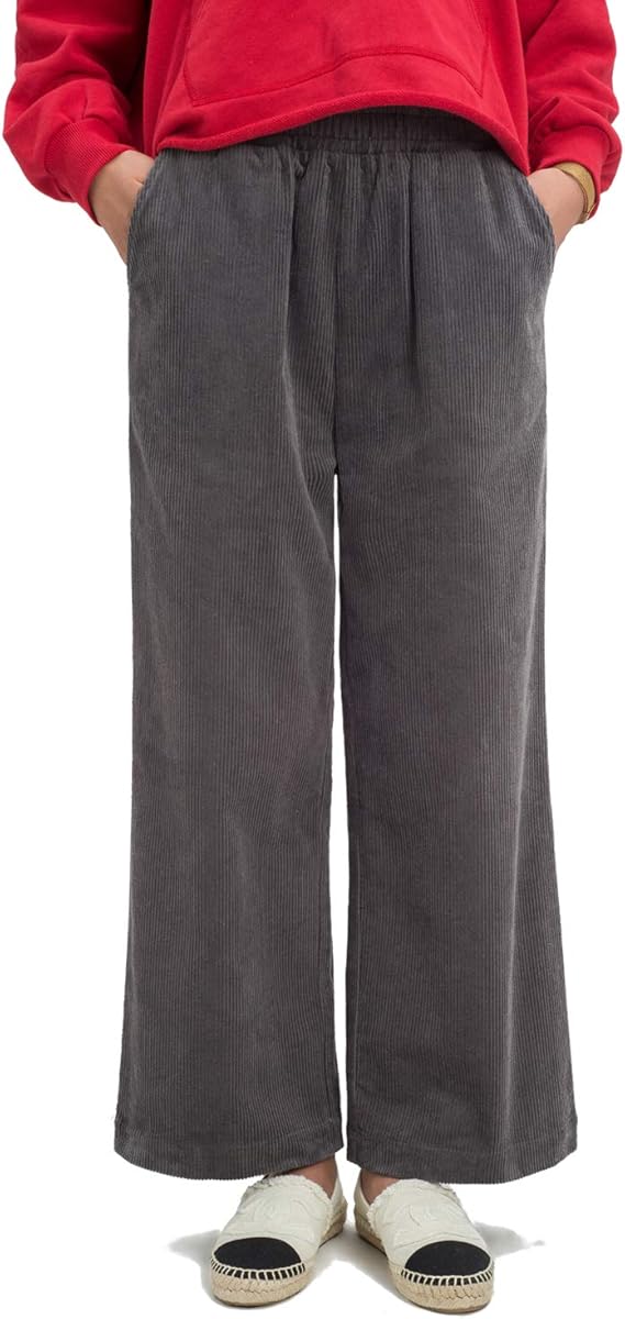 Amazon.com: Ecupper Womens Casual Loose Elastic Waist Cotton Trouser