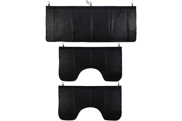 RUPSE 3 Pcs Fender Protectors for Mechanics,Microfiber Leather Car Fender Cover Mats Pads,Mechanic Magnetic Fender Protector Mat with Hooks