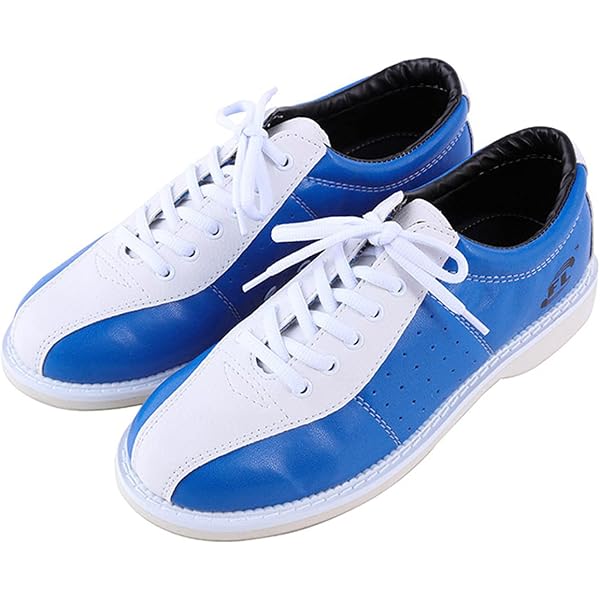 Men's Lawn Bowls Shoes - Leather Lace-Up Bowling Shoes With Anti-Slip Arch Support