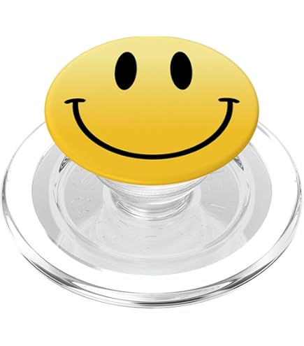 Amazon.com: Happy FACE - Smile - Retro 70'S Graphic PopSockets