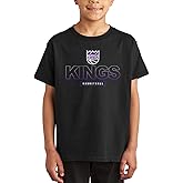 Junk Food NBA - Fade Away - Officially Licensed Youth Short Sleeve Fan Tee for Boys and Girls