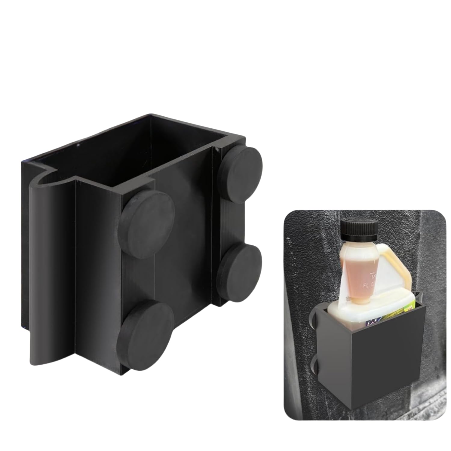 Photo 1 of 2025 Upgrade Magnetic Diesel Additive Holders Magnetic Truck Bed Bottle Holder Diesel Additive Wall Hanger Leak Proof Storage for 16 Oz Squeeze Bottle, Heavy Duty Car RV Automotive Organizer