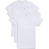 2(X) IST Mens Essential Cotton Slim Fit Crew Neck T-Shirt 3-Pack