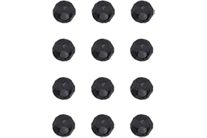 MERHOFF & LARKIN Magnetic Garage Door Clavos | 12 Pack Decorative Faux Bolts Hardware Kit | Black Accessories Set for a Rustic Barn & Carriage Theme | Fake Decor Nail Accents That Give Beautiful Designs & Install Easy