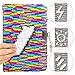 Magic Sequin Notebook Gel Pens Set - Reversible Mermaid Sequin Journal Colorful DIY Kids Secret Diary,Cute Lockable Diary with Padlock & Keys, Lovely Birthday Christmas Gifts for Child