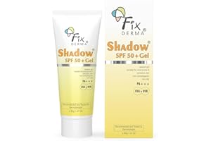 Shadow SPF 50+ Gel, PA+++, UVA & UVB Protection, Non-Comedogenic, Acne Prone & Sensitive Skin, 40g