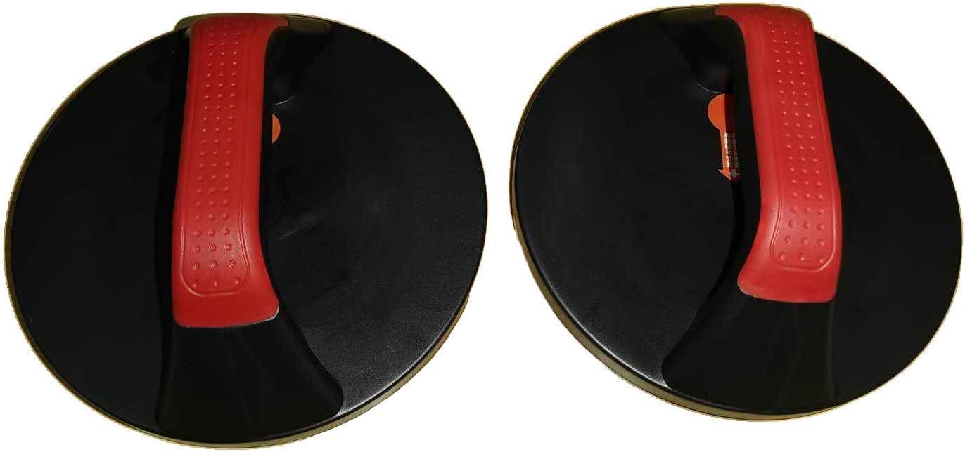 PUROKRAFT Push Up Handles | Non Slip Floor Handles | Comfort Foam Grip Bars | Home Workout I Upper Body Builder