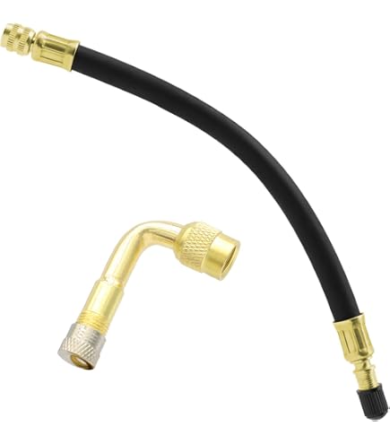 6 Piezas Extensión Válvula Ángulo 45°/90°/135° | Adaptador Neumático Para Coche, Moto, Bici, Camión